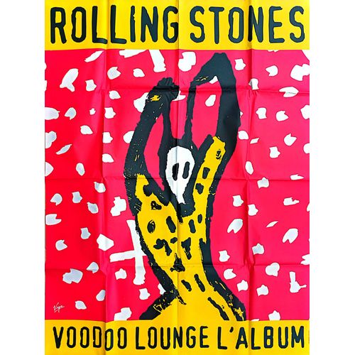 Affiche Des Rolling Stones. Voodoo Lounge L'album. 120 X 160cm