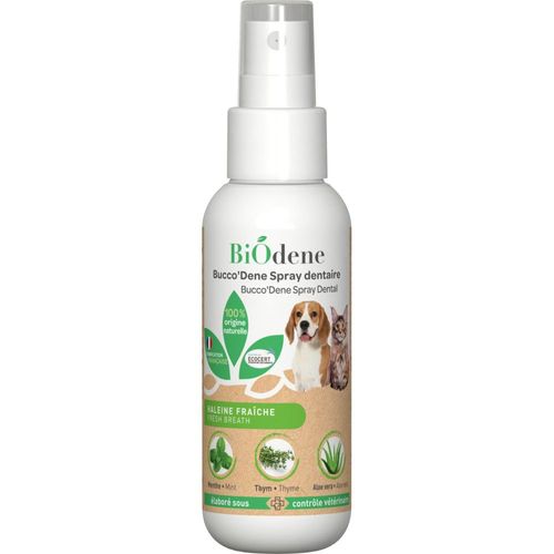 Spray Dentaire Bucco'dene 125 Ml Pour Chiens Et Chats