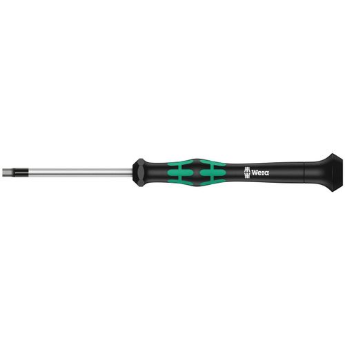 Wera 05345285001 Tournevis pour vis six pans creux 2054 mailles fines 0,035x40mm Argent, 0,035 x 40 mm