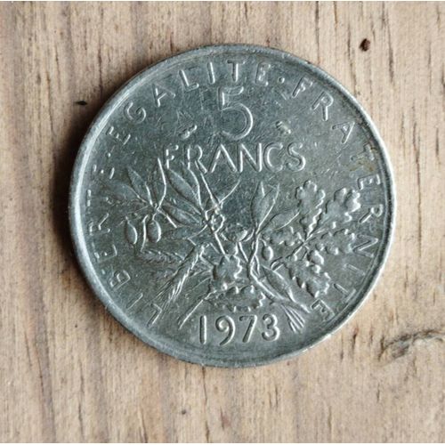 Pièce 5 Francs Semeuse 1973