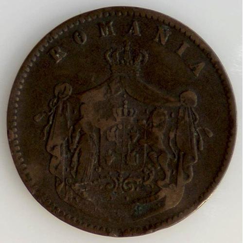 10 Bani Bronze Tb 1867 Roumanie - Pièce De Monnaie
