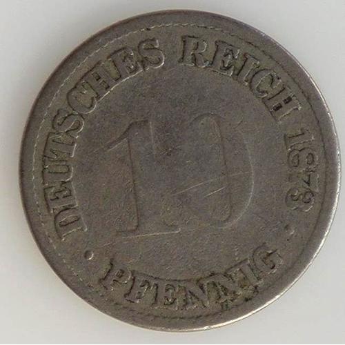 Riech 10 Pfennig Cuivre-Nickel Tb 1973 Allemagne - Pièce De Monnaie