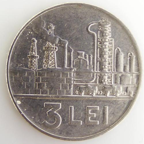 3 Lei Cuivre-Nickel Ttb 1963 Roumanie - Pièce De Monnaie