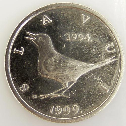 1 Kuna Cuivre-Nickel Ttb 1999 Croatie - Pièce De Monnaie