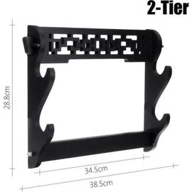 Support mural pour sabre laser Support mural pour épée Support de  suspension pour sabre Support mural horizontal pour sabre laser, Noir