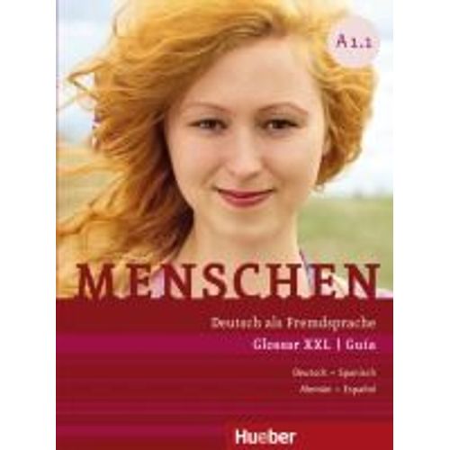 Menschen A1/1. Glossar Xxl Deutsch-Spanisch - Guía Alemán-Español