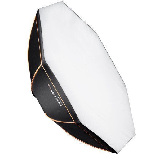 Walimex Pro Octagone Softbox Boîte à lumière pour Elinchrom Diamètre 170 cm Orange Line