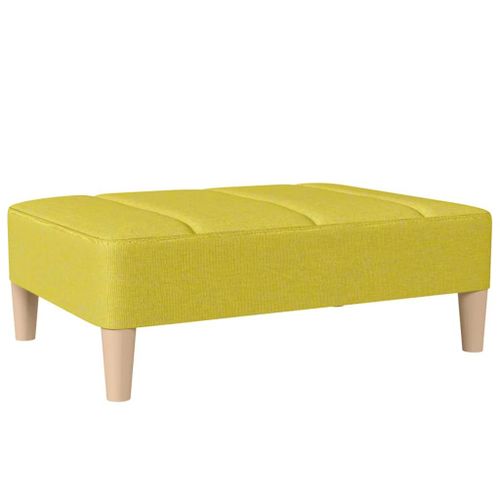 Vidaxl Repose-Pied Vert 78x56x32 Cm Tissu