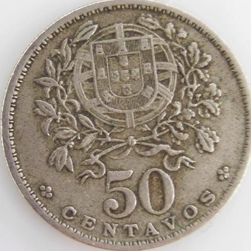 50 Centavos Cuivre-Nickel Ttb 1928 Portugal - Pièce De Monnaie