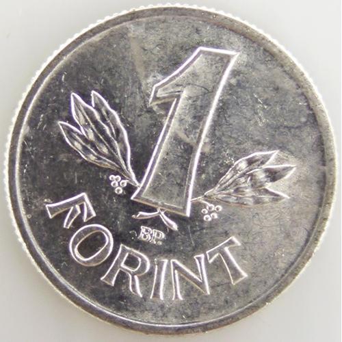 Budapest 1 Forint Aluminium Sup 1989 Hongrie - Pièce De Monnaie