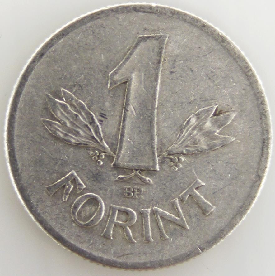 Budapest 1 Forint Aluminium Ttb 1968 Hongrie - Pièce De Monnaie