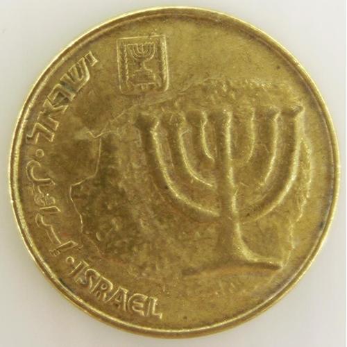 10 Sheqalim Bronze Ttb Israël - Pièce De Monnaie