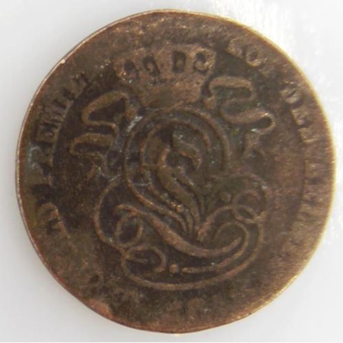 2 Centimes Bronze Belgique - Pièce De Monnaie