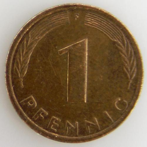 1 Pfennig Bronze Ttb 1987 Allemagne - Pièce De Monnaie