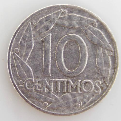 10 Centimos Aluminium Ttb 1959 Espagne - Pièce De Monnaie