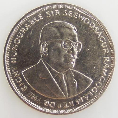 1 Rupee Cuivre-Nickel Ttb 1991 Maurice - Pièce De Monnaie