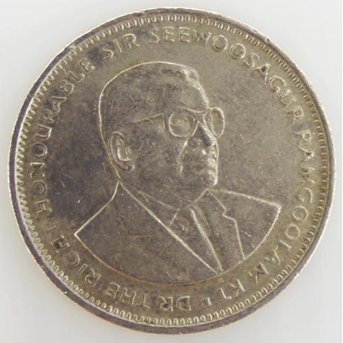 1 Rupee Cuivre-Nickel Ttb 1990 Maurice - Pièce De Monnaie