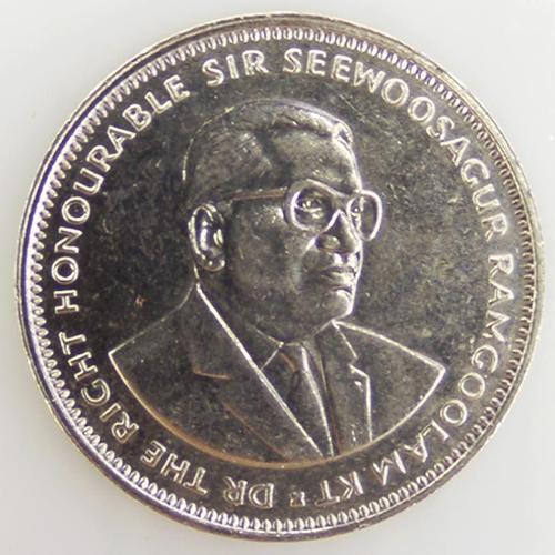 1 Rupee Cuivre-Nickel Ttb 1991 Maurice - Pièce De Monnaie