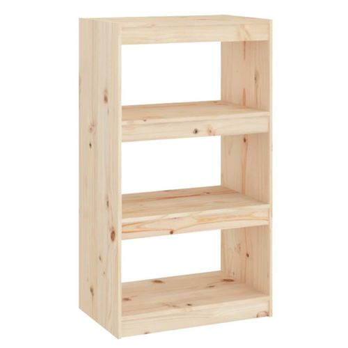 Vidaxl Bibliothèque/Séparateur De Pièce 60x30x103,5 Cm Bois De Pin