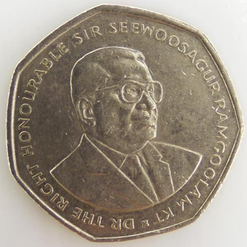 10 Rupees Cuivre-Nickel Ttb 1997 Maurice - Pièce De Monnaie