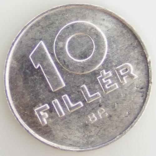 10 Filler Aluminium Ttb 1988 Hongrie - Pièce De Monnaie