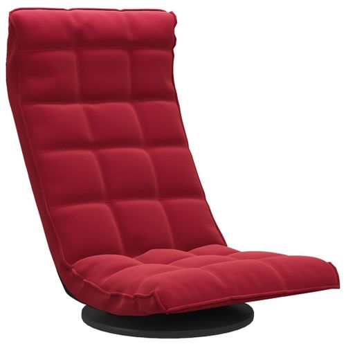 Vidaxl Chaise De Sol Pivotante Rouge Bordeaux Velours