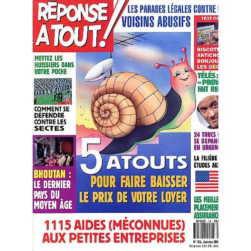 Réponse À Tout ! N° 31 : 5 Atouts Pour Faire Baisser Le Prix De Votre Loyer