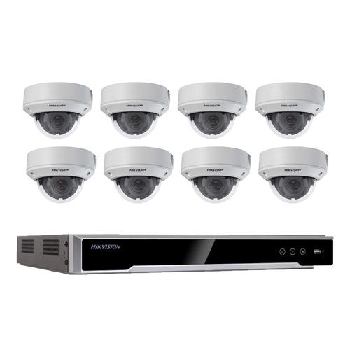 Kit vidéosurveillance 8 caméras dômes