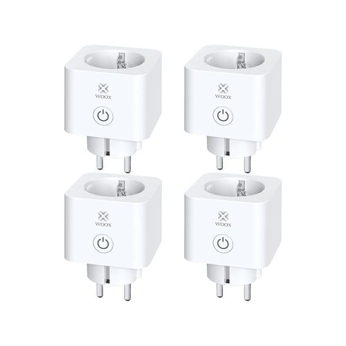 Prise intelligente UE Schuko avec surveillance de l'énergie R6113-4pack