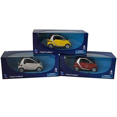 Newray 71033 Smart Fortwo Échelle 1 24 Die Cast Window Box - Coloris Aléatoire