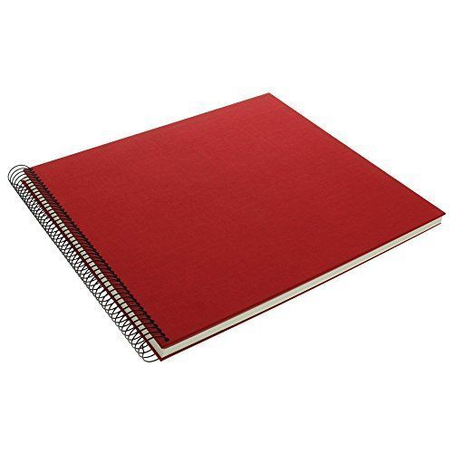 Goldbuch 25373bella Vista Album Photo À Spirale, Carton, Rouge, 34x 30cm