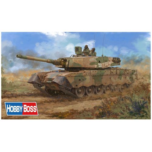 Hobby Boss 083897 1/35 Olifant Mk2 Mbt Kit De Construction En Plastique Pour Autoroute De Modélisme Multicolore-Hobby Boss
