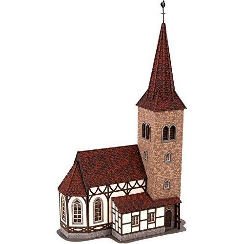 Noch 63906 Église St Georg Avec Micro Son Cloches Sonnant Paysage Modelage-Noch