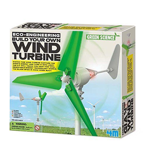 4m - 68563 - Jeu De Construction - Eco-Engineering - Construisez Votre Propre Éolienne