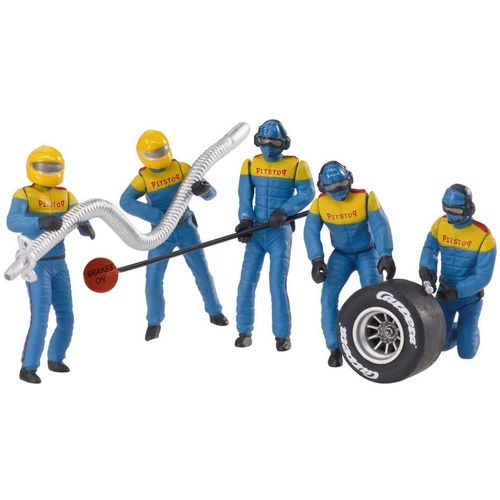 Carrera - Set De Figurines Mécaniciens, Bleu