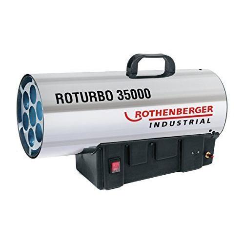 Rothenberger 1500000363 ROTURBO35000 Canon à chaleur au gaz avec structure en acier inoxydable
