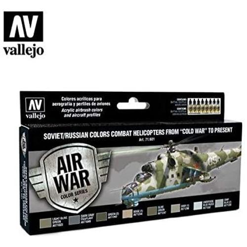Vallejo - 071601 - Véhicule Miniature - Kit Av Helicopters Post War - 17 Ml-Générique