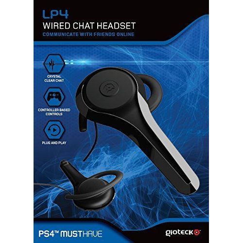 Gioteck Lp4 Micro Casque Avec Fil Pour Ps4