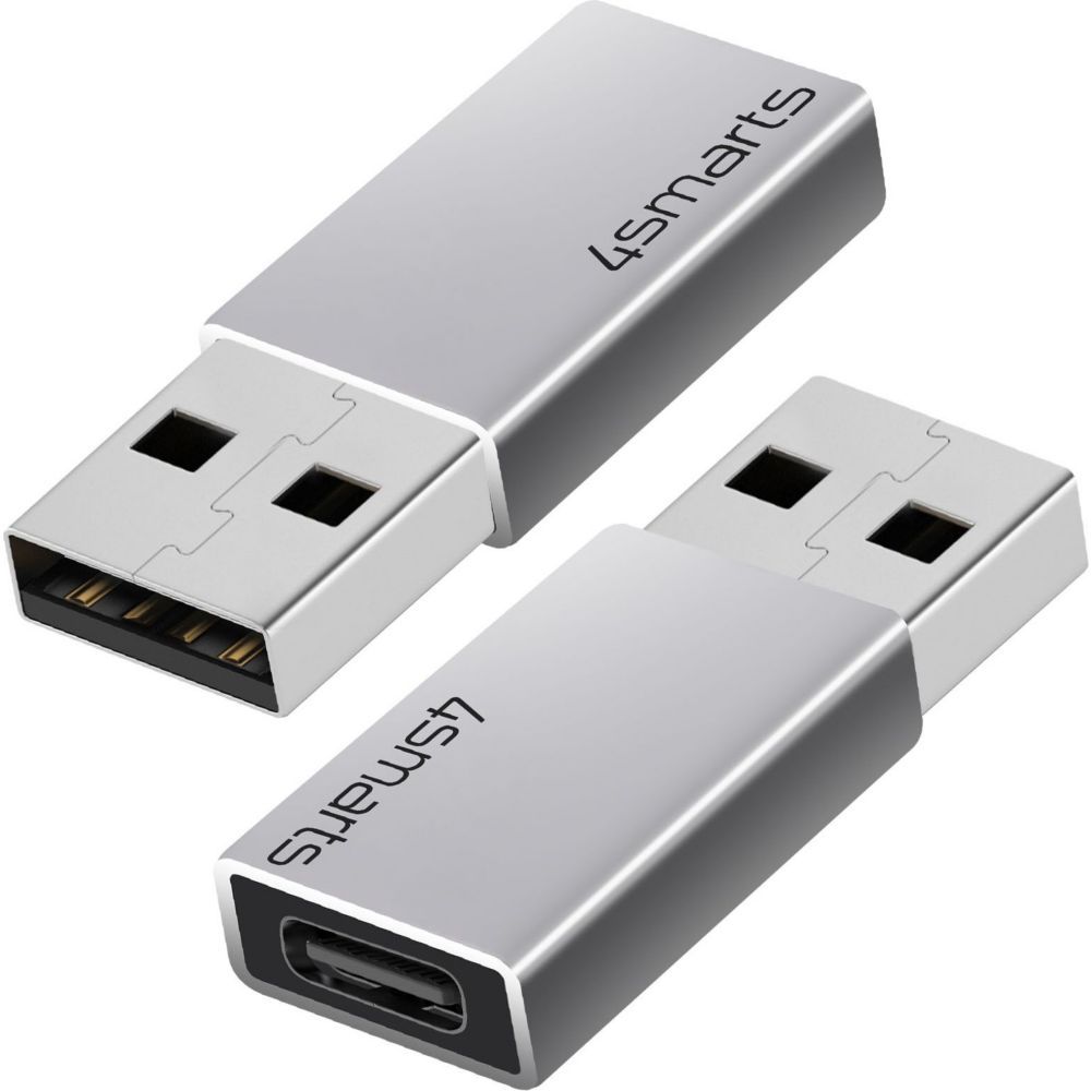 Adaptateur USB 4 SMARTS 2x Adaptateurs USB vers USB C, 5GB/s