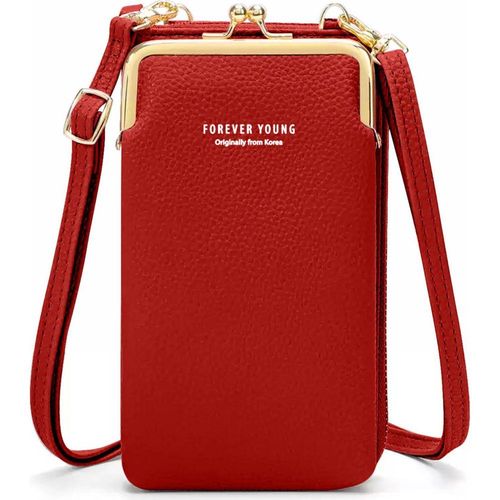 Housse Avizar Bandouli?Re Simili Cuir Grain? Rouge