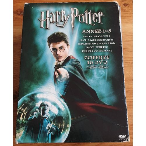 Coffret Dvd Harry Potter Années 1-5 10 Dvd