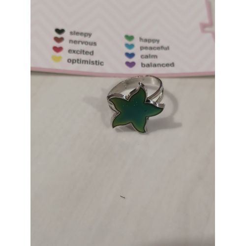 Bague A Emotion Etoile,Change De Couleur