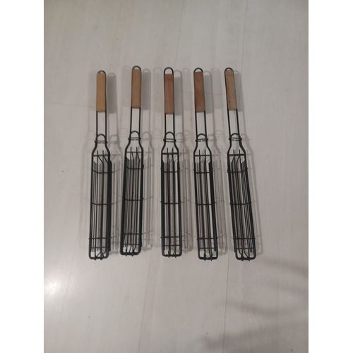 Lot De 5 Cages A Brochettes