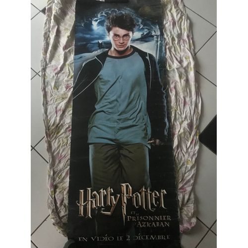 Harry Potter Et Le Prisonnier D Azkaban - Alfonso Cuaron - Daniel Radcliffe - Rupert Grint - Affiche Roulée Pour Dvd 55x156 Cm
