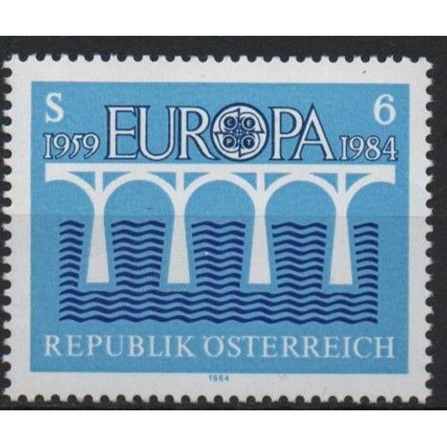 Autriche Timbres Europa 1984-1985