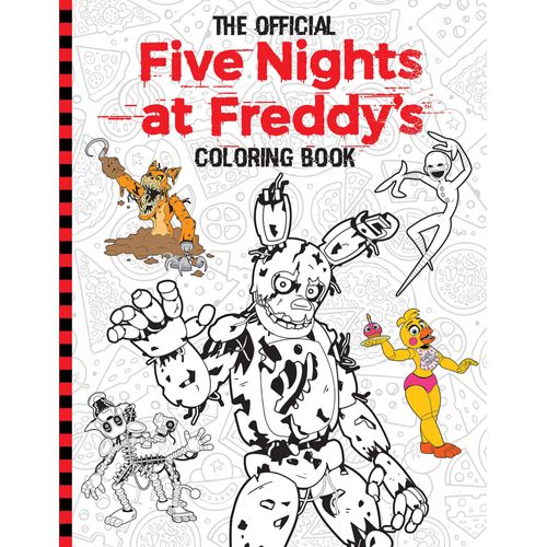 Five Nights At Freddy's: 5naf Coloring Book