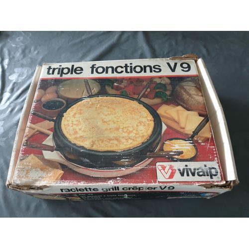 Appareil  pour Raclette, Crêpes ou Grill