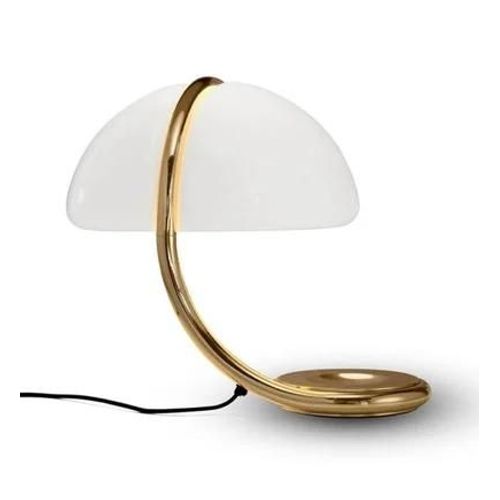 Martinelli Luce - Lampe De Table Serpente - Doré - Jaune
