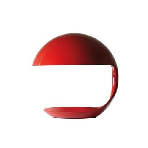 Martinelli Luce - Lampe De Table Cobra - Rouge - Rouge