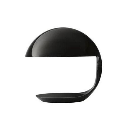 Martinelli Luce - Lampe De Table Cobra - Noir Poli - Noir